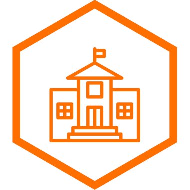 Yapı simgesinin vektör illüstrasyonu