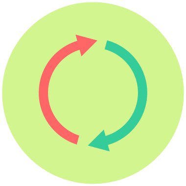 Doldur. Web simgesi basit tasarım