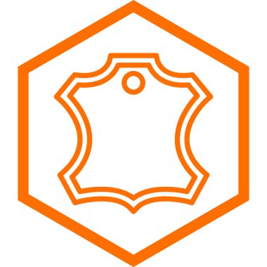 kalkan ikon vektör illüstrasyonu