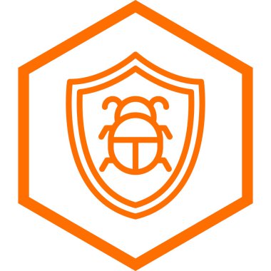 kalkan simgesi, vektör illüstrasyonu