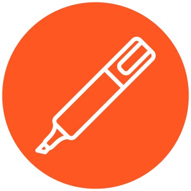 kalem simgesi vektör illüstrasyonu