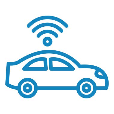 araba servis simgesi vektör illüstrasyonu