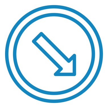 ok simgesi vektör illüstrasyonu