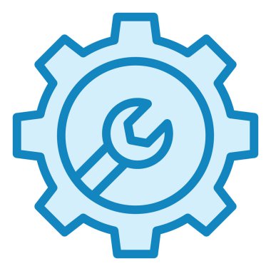 Teknik Destek Modern ikon vektör illüstrasyonu  