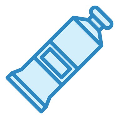 Yağlı boya modern simge vektör çizimi 