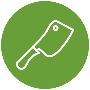 Bıçak. Web simgesi basit illüstrasyon