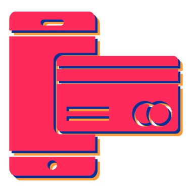 Modern bir ikon. vektör illüstrasyonu