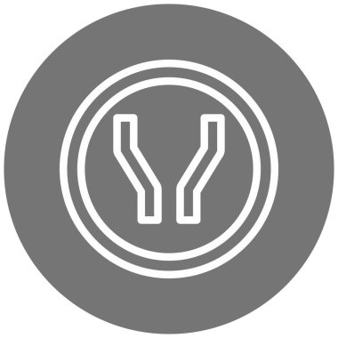 Bir b eksikliği simgesinin vektör çizimi