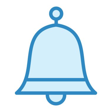 Zil. Web simgesi basit illüstrasyon