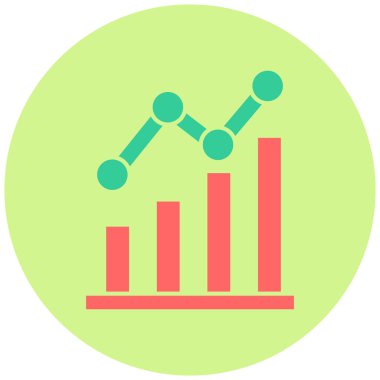 bar grafik vektör simgesi modern basit tasarım