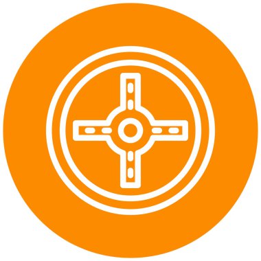 Bozuk para. Web simgesi basit tasarım