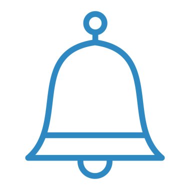 Zil. Web simgesi basit illüstrasyon