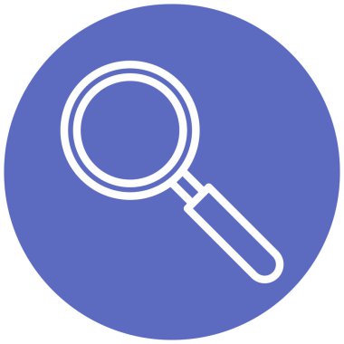 Ara. Web simgesi basit illüstrasyon