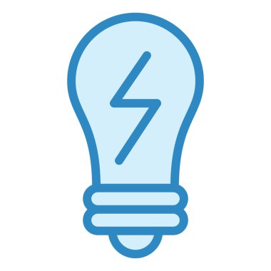 ampul simgesi vektör illüstrasyonu