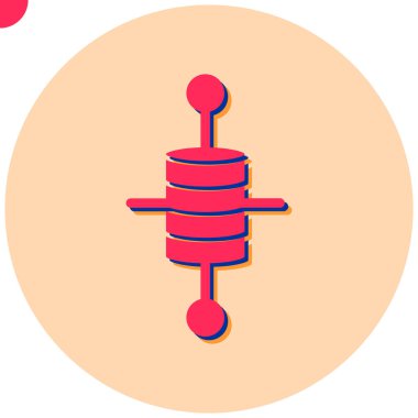 seo modern simgesinin vektör illüstrasyonu