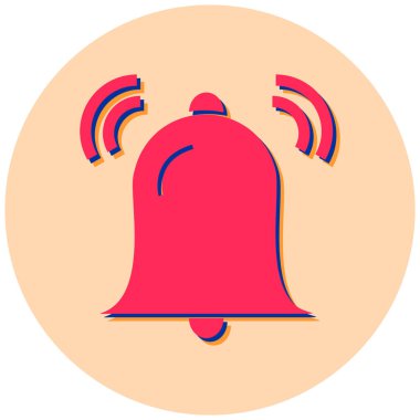 Zil. Web simgesi basit tasarım