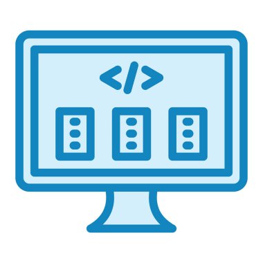 Çerçeve simgesinin vektör illüstrasyonu