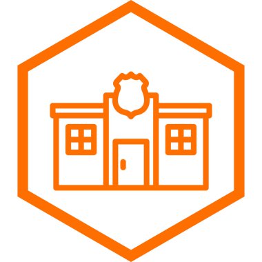 Hastane simgesinin vektör illüstrasyonu