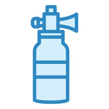 Air Horn modern ikon vektör illüstrasyonu 