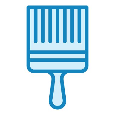 Boya Fırçası Modern ikon vektör çizimi  