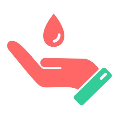 Kan bağışı. Vektör çizim