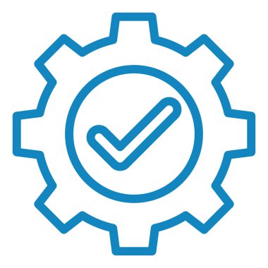 Teçhizat Web simgesi basit illüstrasyon