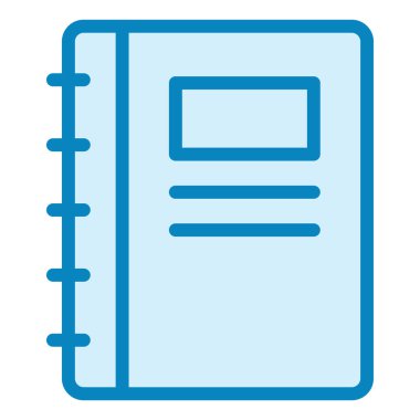 Not defteri. Web simgesi basit illüstrasyon