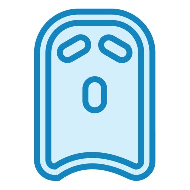  Havuz Tekme Tahtası modern ikon vektör çizimi 