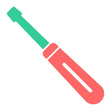 Tornavida. Web simgesi basit illüstrasyon