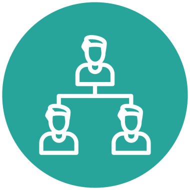Sunum. Web simgesi basit illüstrasyon