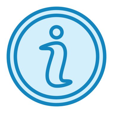 bilgi simgesi, vektör illüstrasyonu