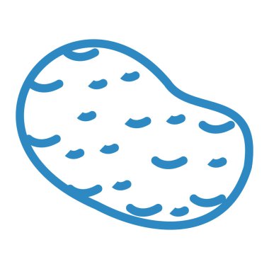 Bir gezegen simgesinin vektör illüstrasyonu