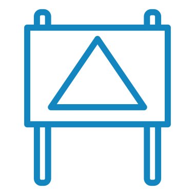 Tahta. Web simgesi basit illüstrasyon