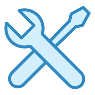 Onarım. Web simgesi basit illüstrasyon 