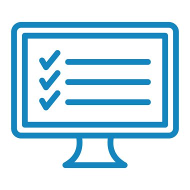 izleyici ikon vektör illüstrasyonu