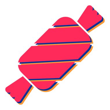 Beyaz arkaplanda izole edilmiş modern simgenin vektör illüstrasyonu 