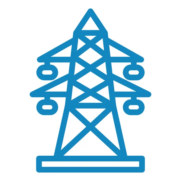 Ilustração Vetorial Ícone Energia Elétrica —  Vetores de Stock