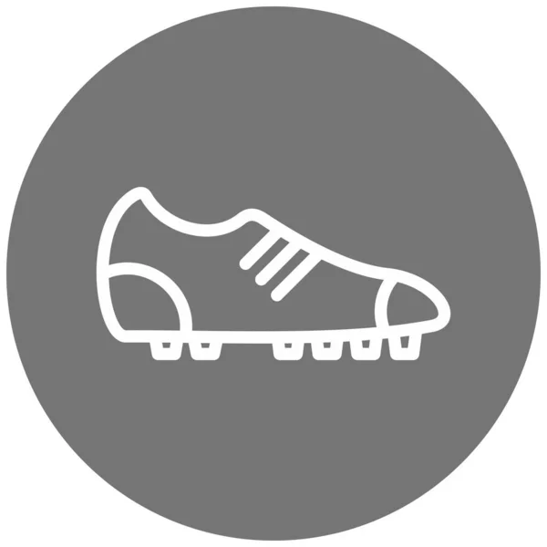 Sneaker Icône Web Illustration Simple — Image vectorielle