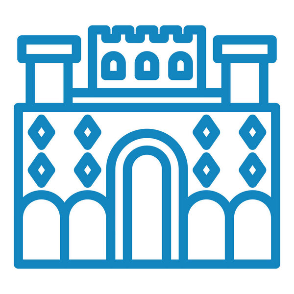 building. web icon simple design