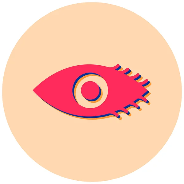 Глаз Иконка Сайта — стоковый вектор