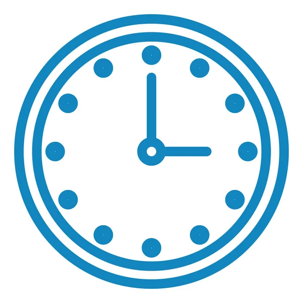 Illustration Vectorielle Icône Horloge — Image vectorielle