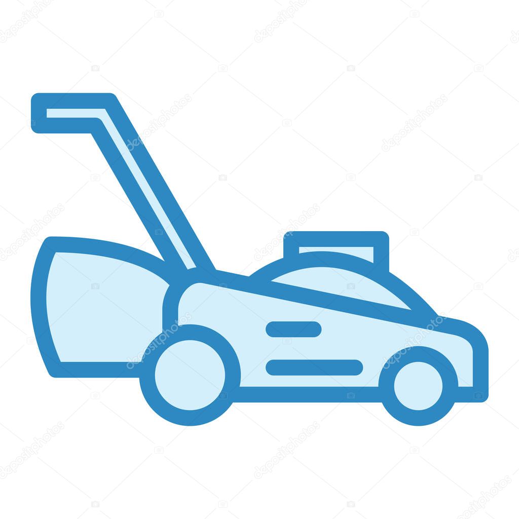 Lawnmover. vector icon design