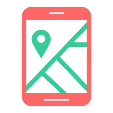 Cep telefonu. Web simgesi