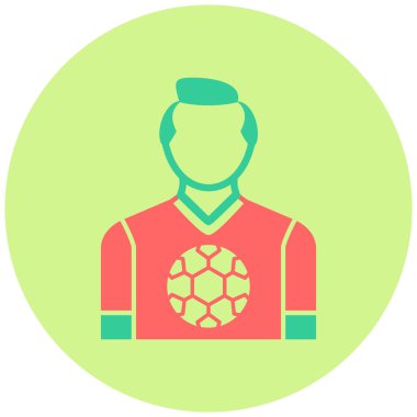 Futbolcu. Web simgesi