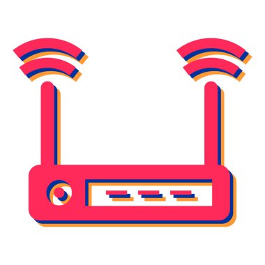 yönlendirici vektör düz renk simgesi