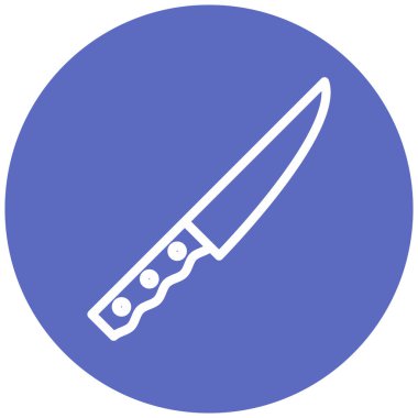 bıçak vektör simgesi modern basit resimleme
