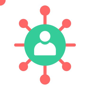 İnternet simgesi vektör illüstrasyonu