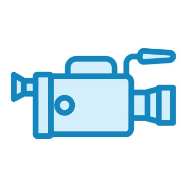 Video Kayıt simgesi vektör illüstrasyonu