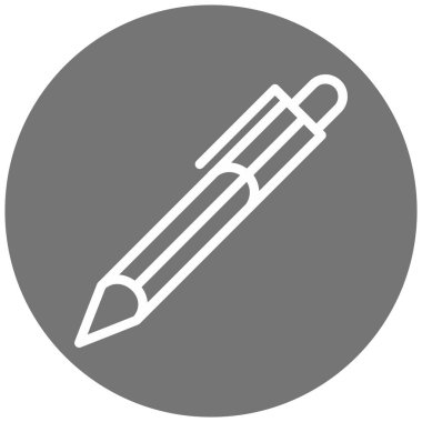 kalem vektör simgesi modern basit tasarım