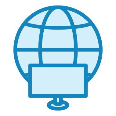 genel ağ simgesi çizimi